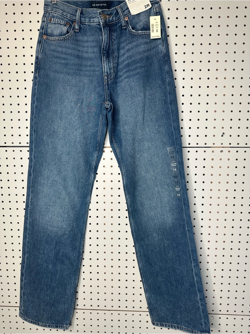 American Eagle Outfitters  Women Blue Straight-Leg Jeans size 2R